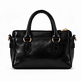 Siyah Kadın El ve Omuz Çantası – Şık Mini Günlük Çanta